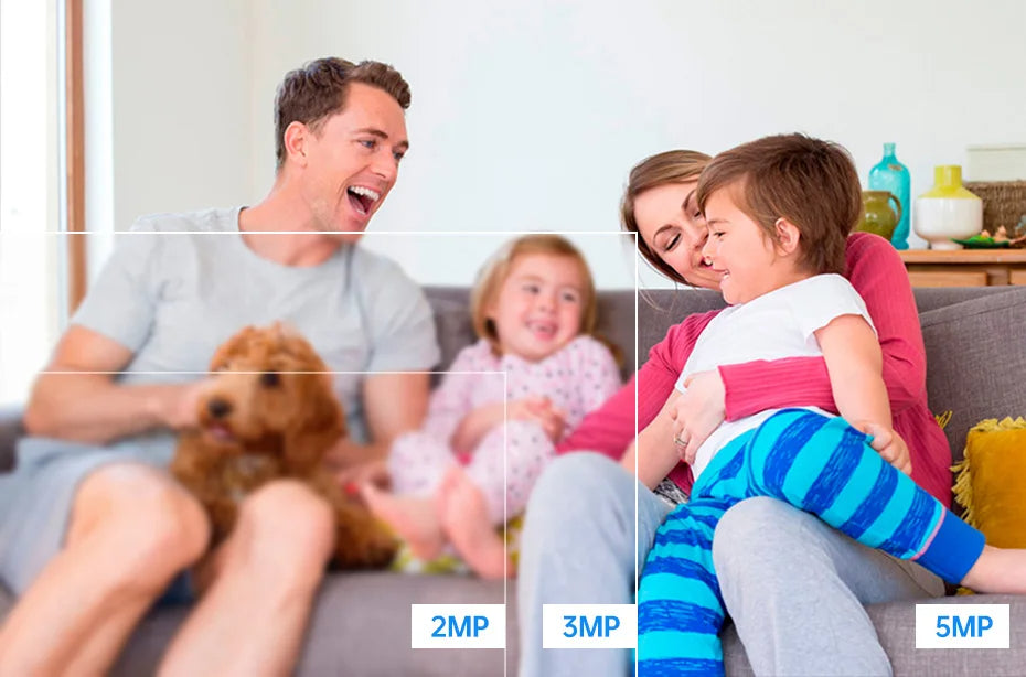 🎥 Smart Home Auto-Tracking WiFi Security Camera | 5MP Full HD | Motion Alerts, 2-Way Audio & Night Vision 🛡️
