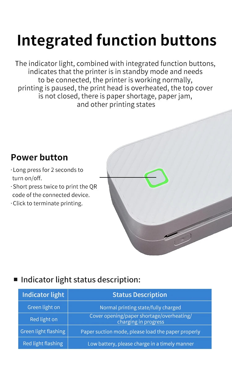 🖨️ SwiftPrint™ A4 Thermal Printer – Inkless, Portable, Wireless Productivity On-The-Go 📲📝