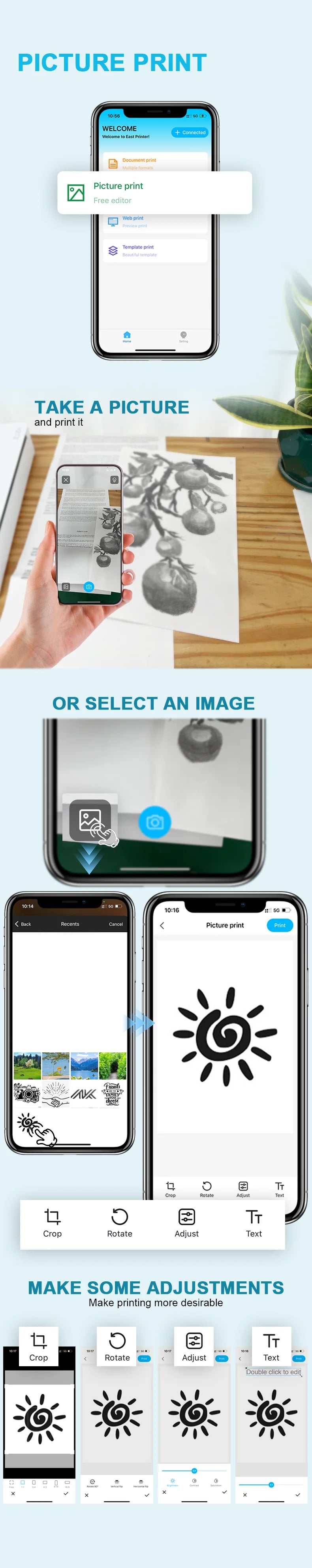 🖨️ SwiftPrint™ A4 Thermal Printer – Inkless, Portable, Wireless Productivity On-The-Go 📲📝