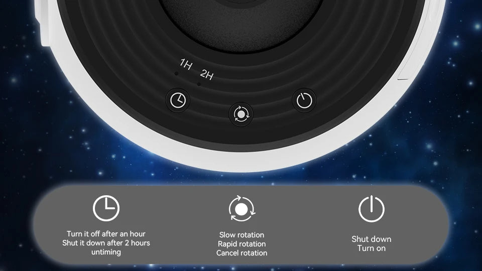 🌌 CosmoVision™ HD Galaxy Projector — Explore 12 Galactic Worlds From Your Bedroom 🪐✨