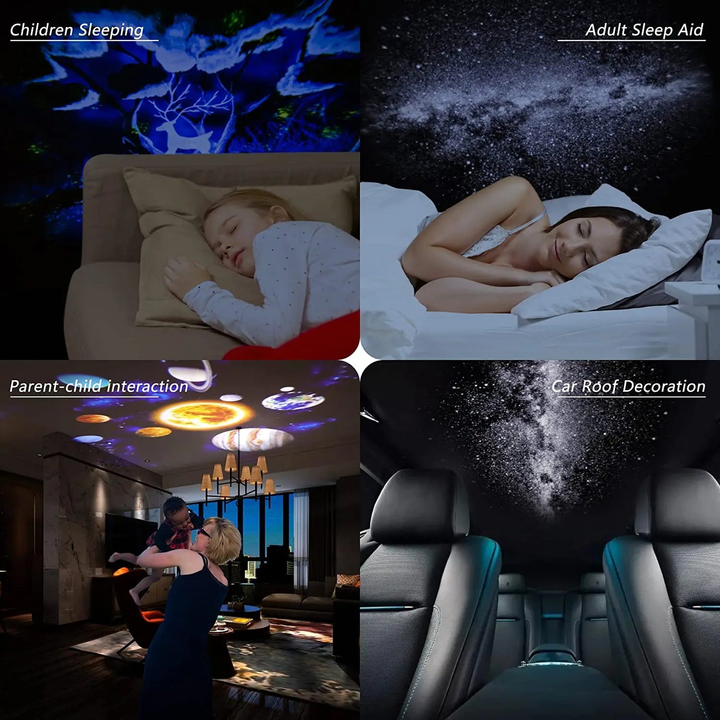 🌌 CosmoVision™ HD Galaxy Projector — Explore 12 Galactic Worlds From Your Bedroom 🪐✨