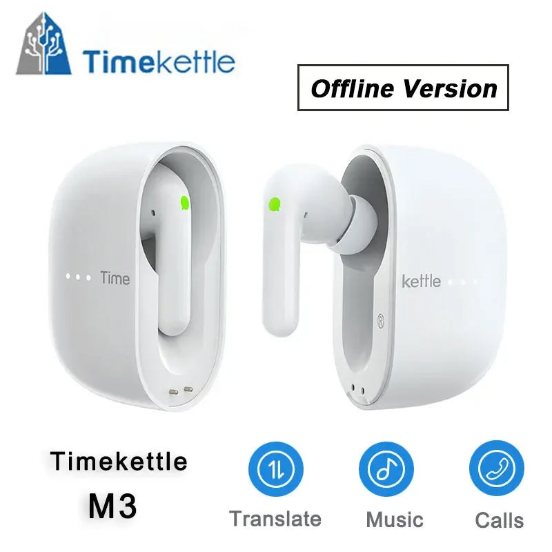 🌍 SmartSync™ AI Translator Earbuds | Real-Time Translation + Music + Calls 🎧