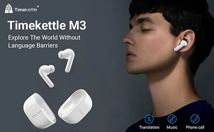 🌍 SmartSync™ AI Translator Earbuds | Real-Time Translation + Music + Calls 🎧