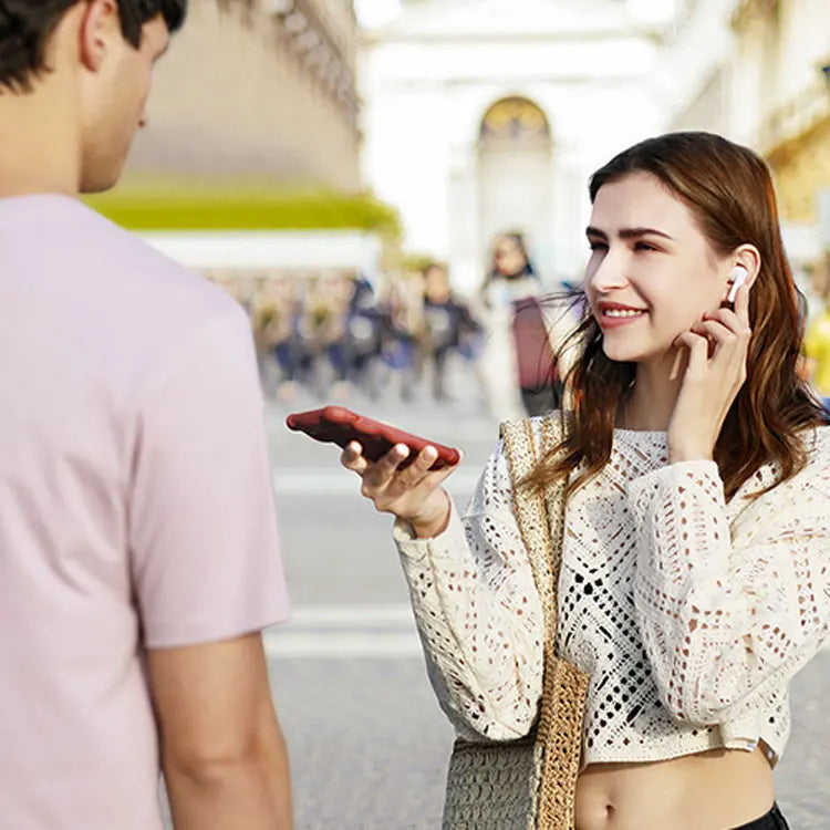 🌍 SmartSync™ AI Translator Earbuds | Real-Time Translation + Music + Calls 🎧