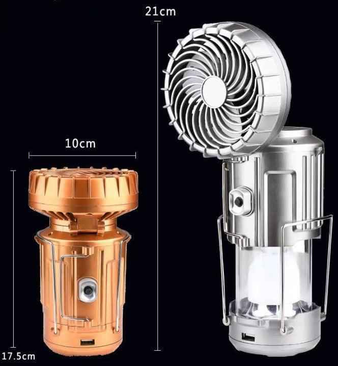 🌞 SolarFlex™ 6-in-1 Camping Lantern & Fan — Rechargeable, Foldable, and Adventure-Ready 🏕️