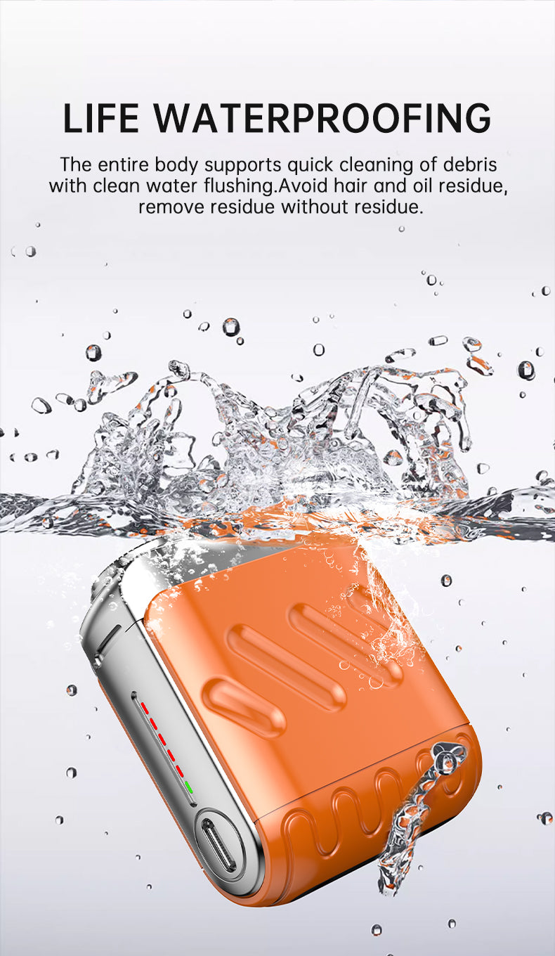 ✨ UltraTrim™ Dual-Head Mini Shaver – Waterproof, USB-C Rechargeable & Pocket-Ready for Travel 🧳🪒