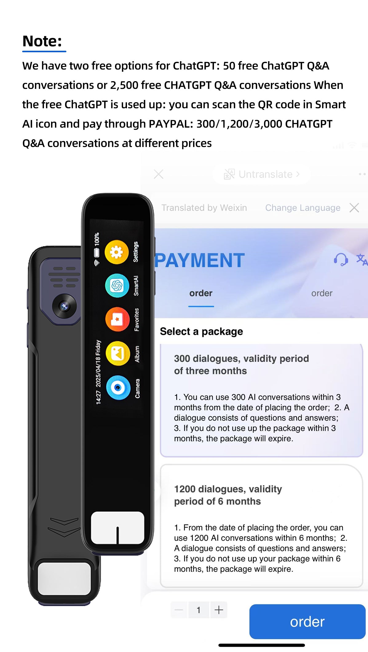 ✨ IntelliScan™ AI Smart Pen – Real-Time Translator, Text Scanner & Instant Answer Generator with Chat Integration 🖊️🌍