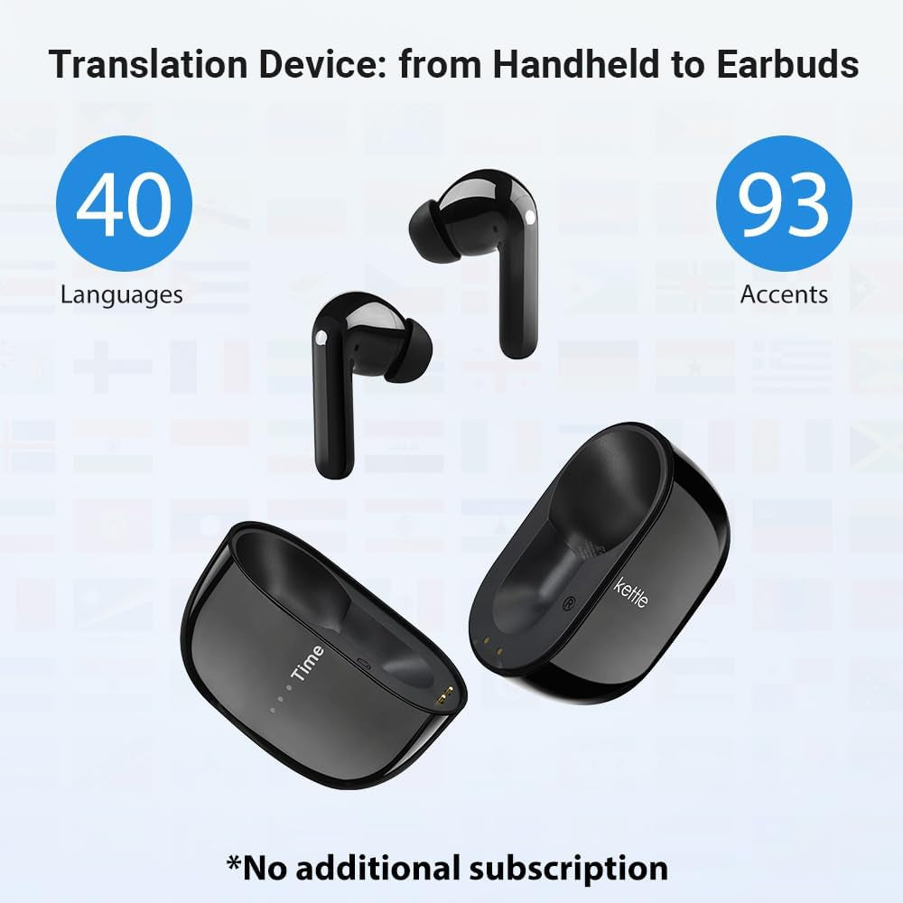 🌍 SmartSync™ AI Translator Earbuds | Real-Time Translation + Music + Calls 🎧