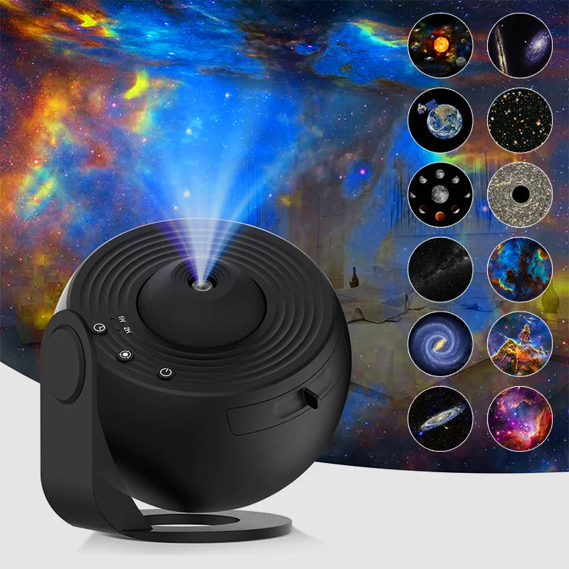 🌌 CosmoVision™ HD Galaxy Projector — Explore 12 Galactic Worlds From Your Bedroom 🪐✨