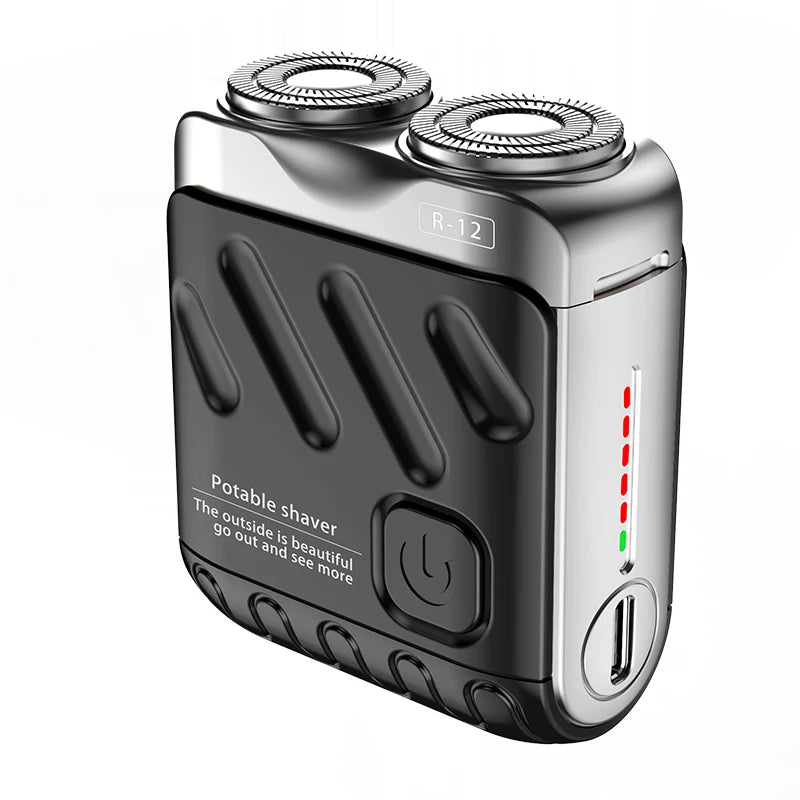 ✨ UltraTrim™ Dual-Head Mini Shaver – Waterproof, USB-C Rechargeable & Pocket-Ready for Travel 🧳🪒