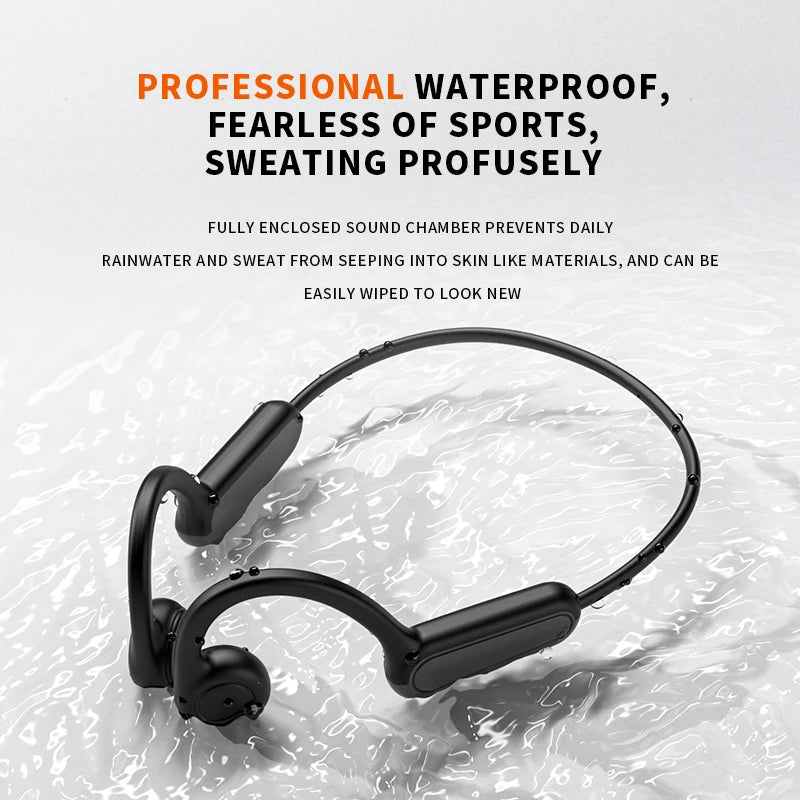 🎧 AeroVibe Sport™ Open-Ear Wireless Headphones | Bone Conduction Tech | Sweatproof & Secure Fit for Running, Driving & Workouts 🏃♂️🚘