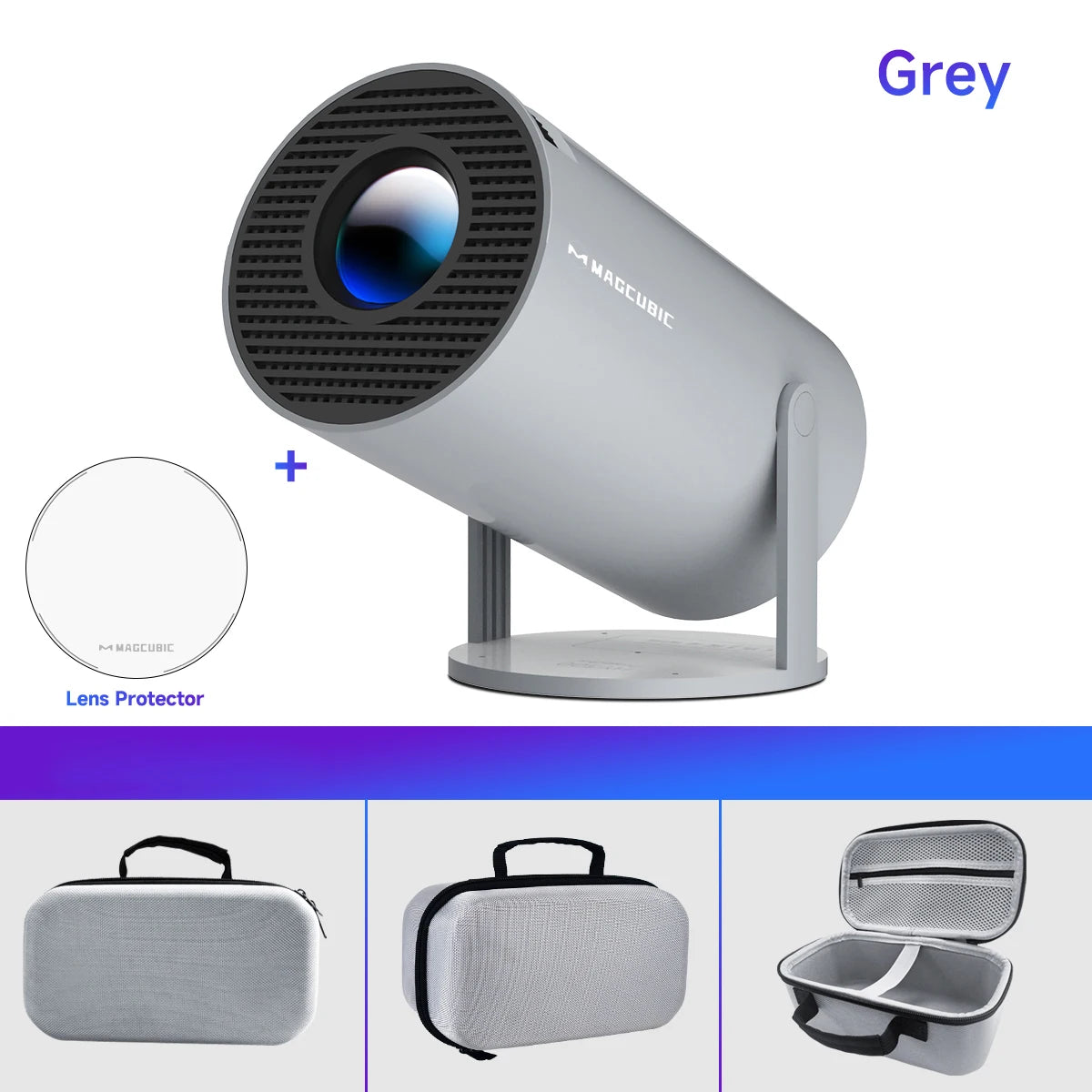 VistaBeam 360 — 4K Smart Projector with Android 11, Wi-Fi 6, Bluetooth 5.0 & 180° Pivot | 260 ANSI HD Home-Cinema