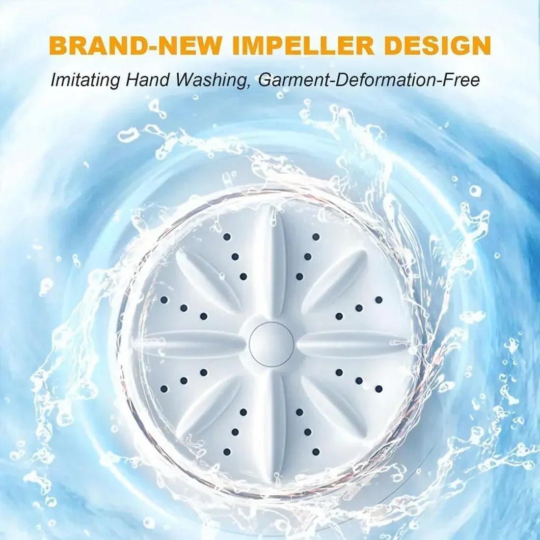 🧼 MiniSuds™ Smart Portable Washer – Compact, Cordless & Ultra-Hygienic Laundry Solution 🩲🧦