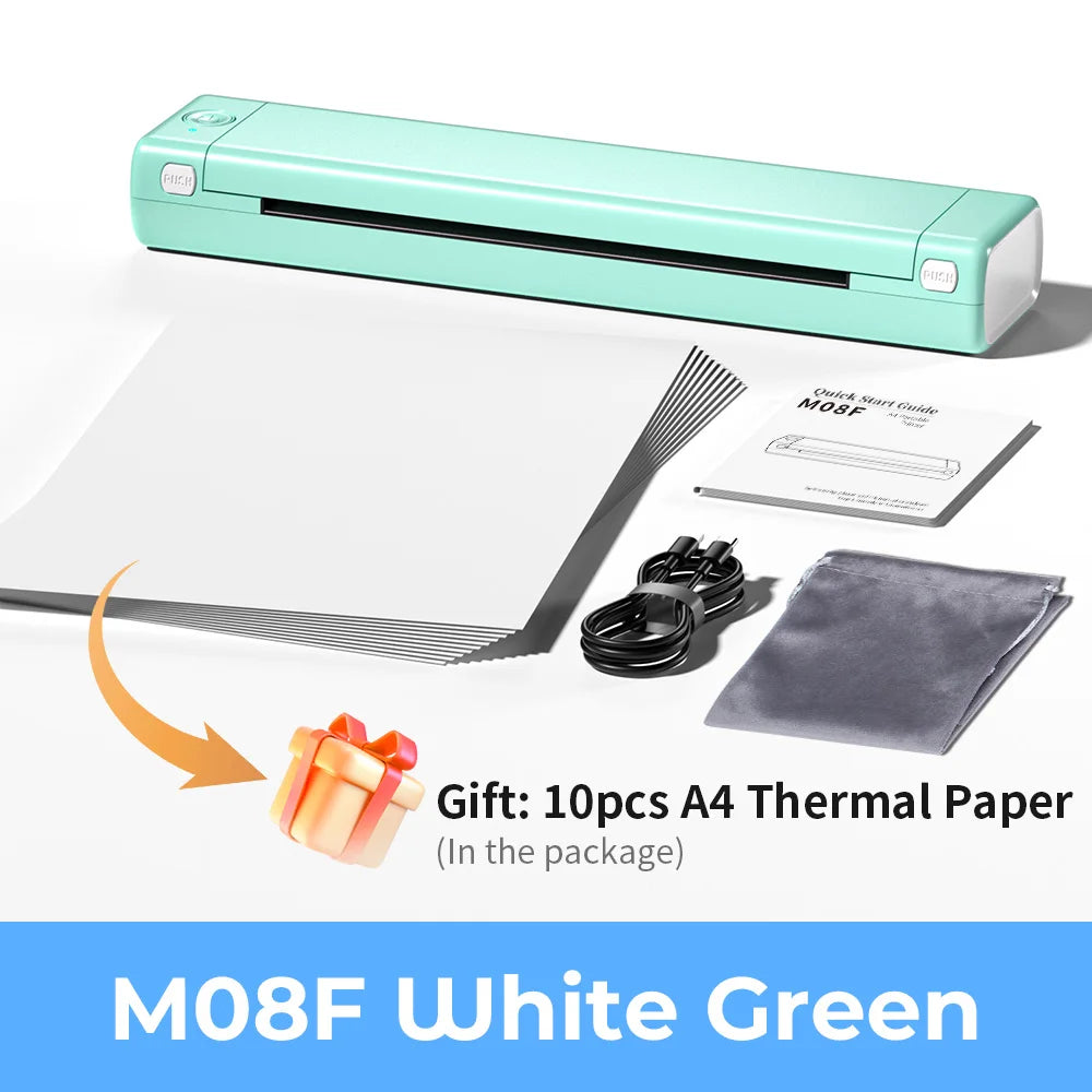 🖋️ InkFree™ M08F Pro – Wireless Tattoo Stencil Printer for Artists On-the-Go 🎨📱