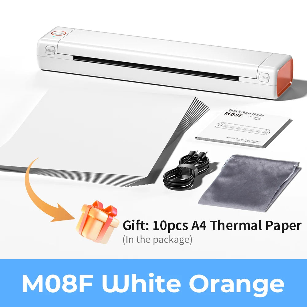 🖋️ InkFree™ M08F Pro – Wireless Tattoo Stencil Printer for Artists On-the-Go 🎨📱