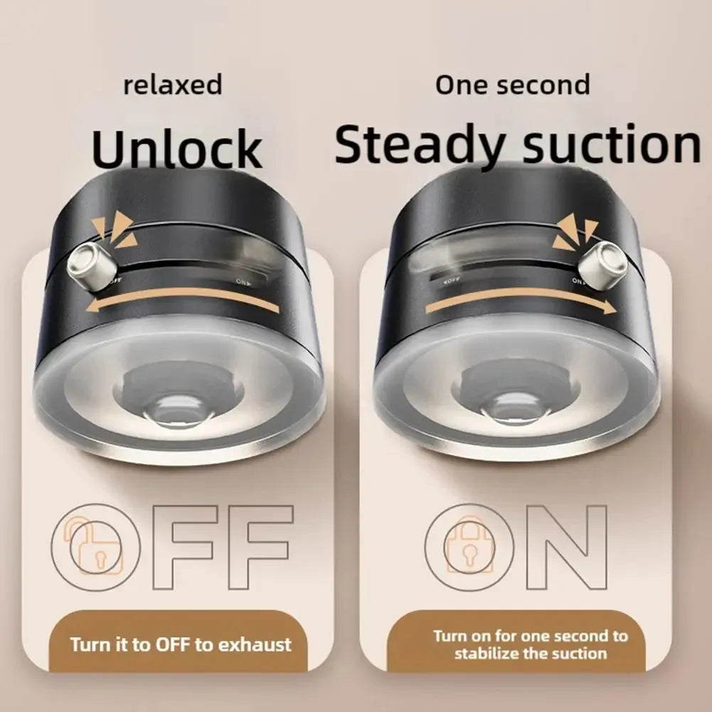 🧲 FlexGrip™ Pro Magnetic Suction Mount – Hands-Free Car & Home Convenience 🚗📱