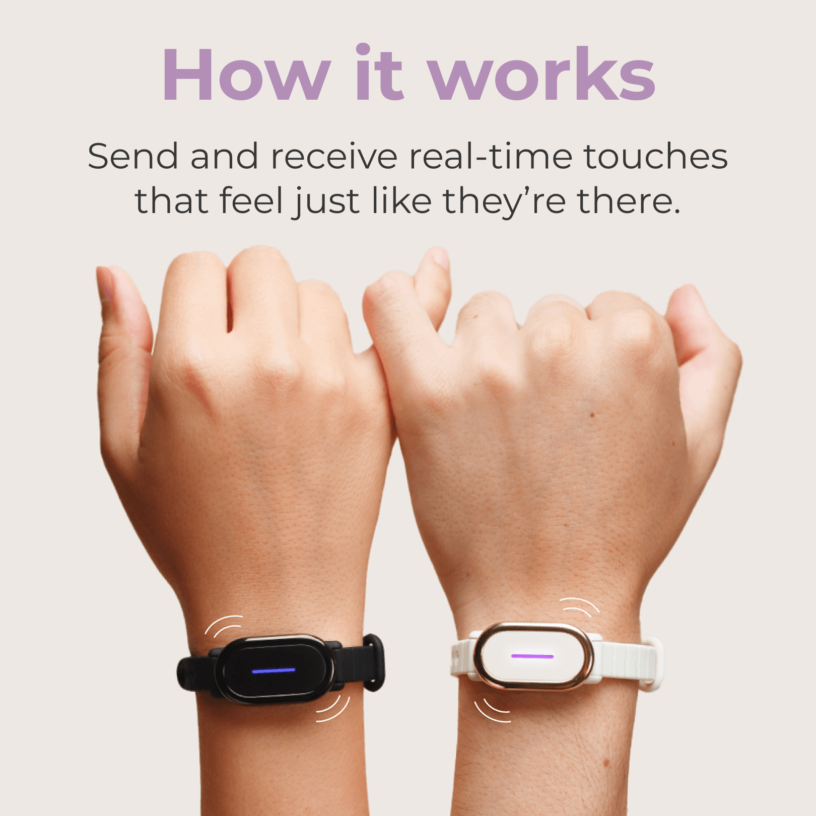 ❤️ TouchBond™ Pair Bracelet – Feel Their Presence, Anytime, Anywhere 🌍