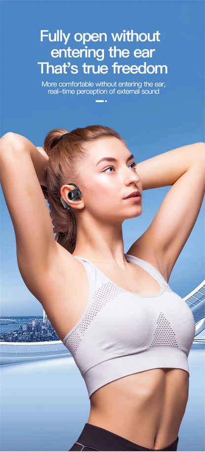 🎧 AeroTune Solo™ Right-Ear Open-Ear Bluetooth Headset – Lightweight, Noise-Canceling, Hands-Free Clarity for Driving, Fitness & Calls 🚗💬