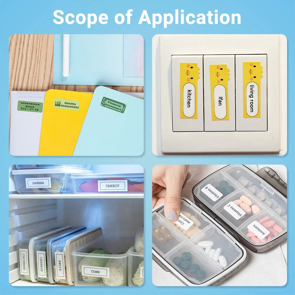 ✨LabelEase™ Smart Pocket Printer | Portable Bluetooth Label Maker for Home, Office & On-the-Go Organization 🏷️📱