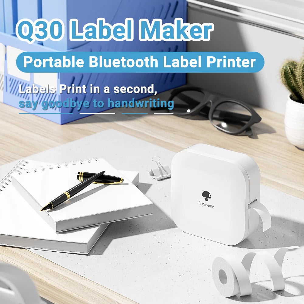 ✨LabelEase™ Smart Pocket Printer | Portable Bluetooth Label Maker for Home, Office & On-the-Go Organization 🏷️📱