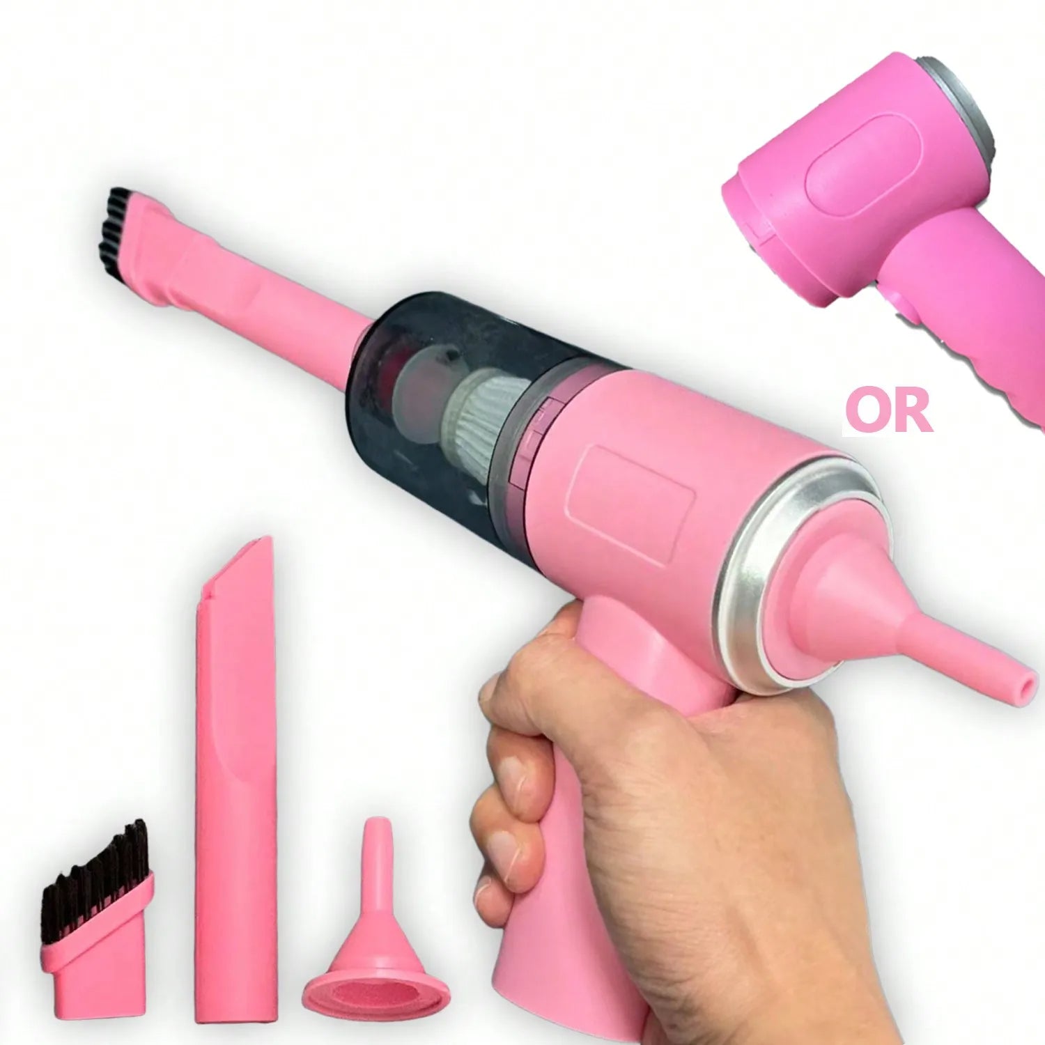 🌀 SwiftClean™ Mini 3-in-1 Vacuum | Compact Power for Home & Car 🚗🏠