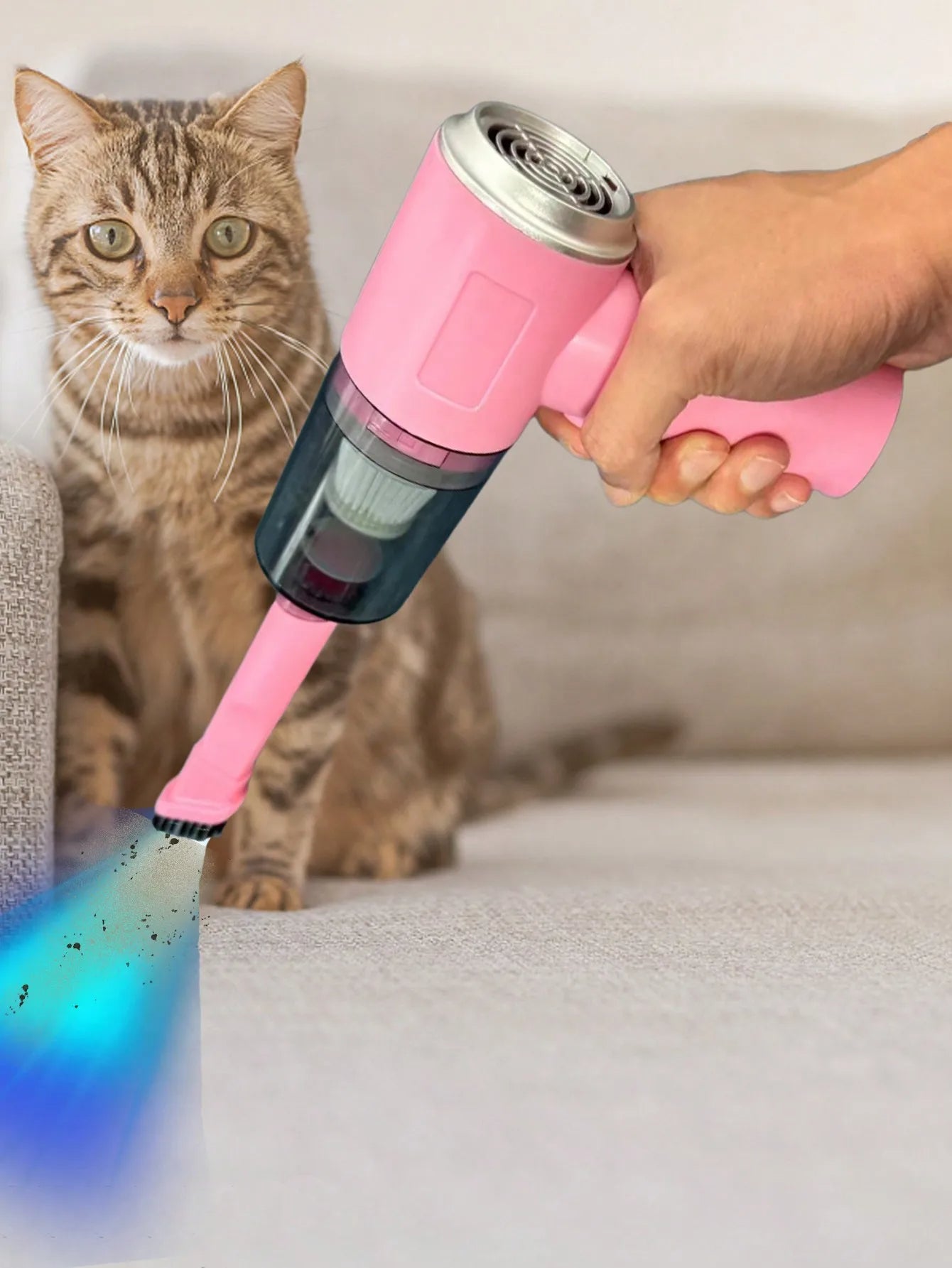 🌀 SwiftClean™ Mini 3-in-1 Vacuum | Compact Power for Home & Car 🚗🏠