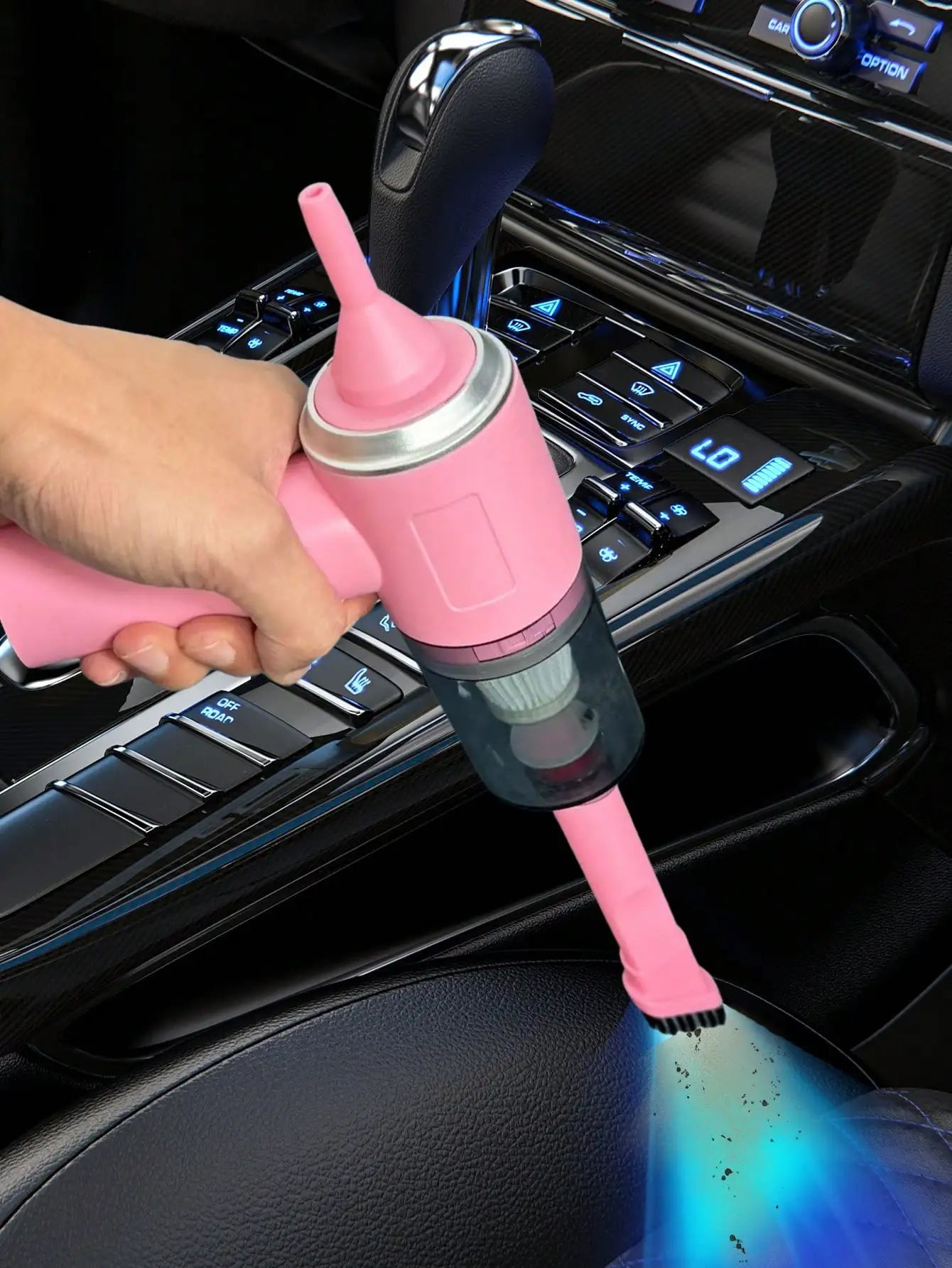 🌀 SwiftClean™ Mini 3-in-1 Vacuum | Compact Power for Home & Car 🚗🏠