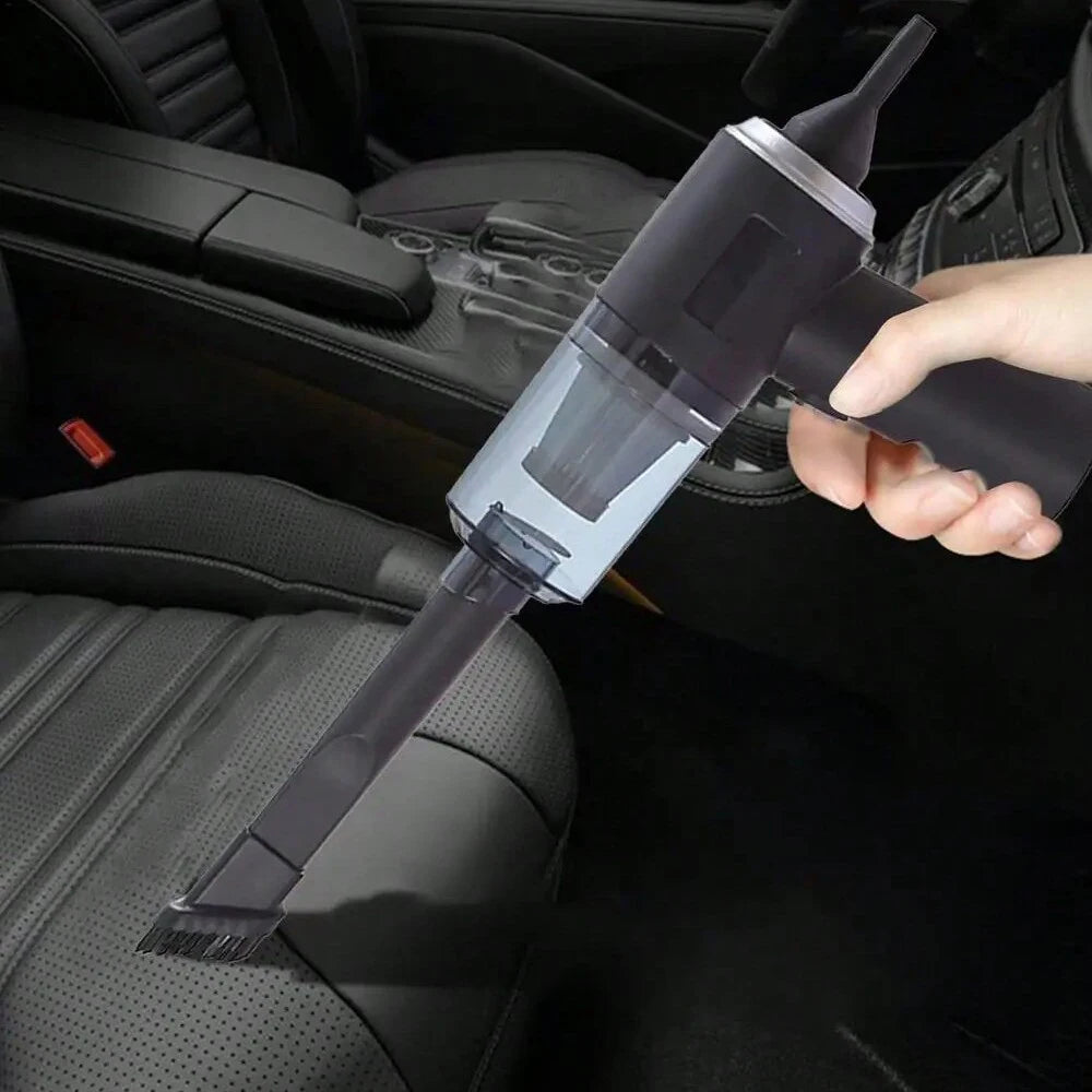 🌀 SwiftClean™ Mini 3-in-1 Vacuum | Compact Power for Home & Car 🚗🏠