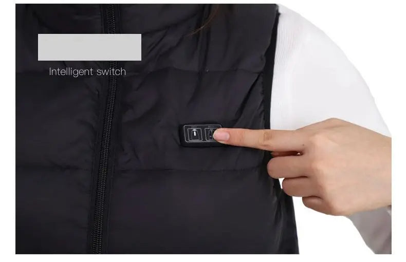 🔥 ThermoCore™ 9-Zone Heated Jacket | USB-Powered Comfort for Cold Weather Adventures ❄️