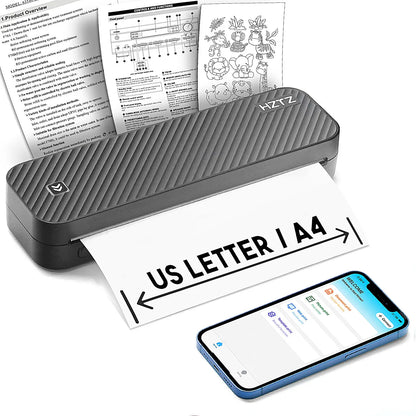 🖨️ SwiftPrint™ A4 Thermal Printer – Inkless, Portable, Wireless Productivity On-The-Go 📲📝