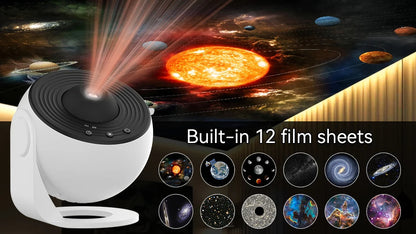 🌌 CosmoVision™ HD Galaxy Projector — Explore 12 Galactic Worlds From Your Bedroom 🪐✨
