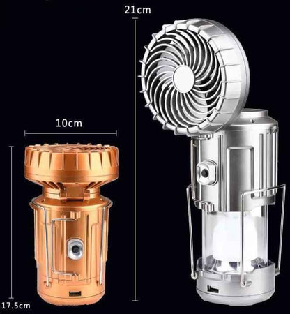 🌞 SolarFlex™ 6-in-1 Camping Lantern & Fan — Rechargeable, Foldable, and Adventure-Ready 🏕️