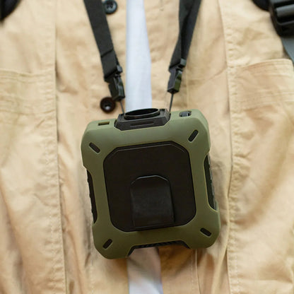 🌬️ AeroBreeze™ Turbo Waist & Neck Fan – 8000mAh Rechargeable Battery | Digital Display | Ultra-Quiet | 100-Speed Control | Outdoor Hands-Free Cooling ❄️