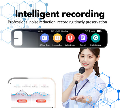 ✨ IntelliScan™ AI Smart Pen – Real-Time Translator, Text Scanner & Instant Answer Generator with Chat Integration 🖊️🌍