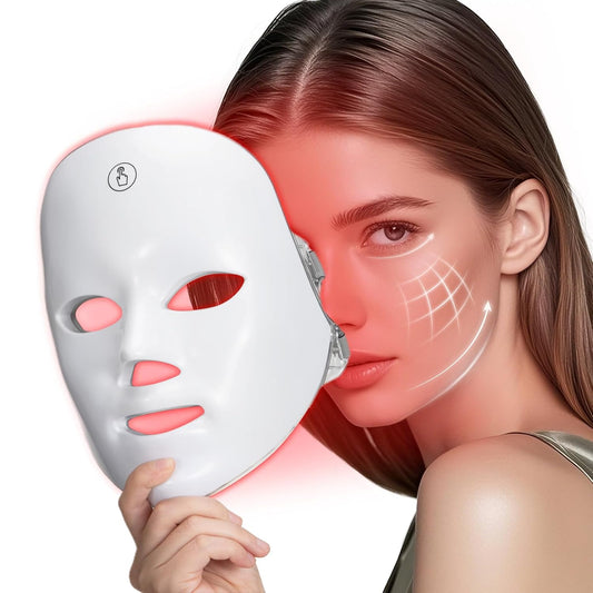 🌈 LumaGlow™ Rejuvenating Light Therapy Mask | 7-Color LED Face Mask for Radiant Skin