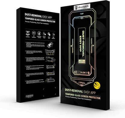 📱 CrystalGuard™ 6D Shield – Full Edge-to-Edge Tempered Glass Protector for iPhone 15/16 Plus (2-Pack) | Auto-Dust Removal Kit | Anti-Fingerprint | Ultra HD Clarity 💎