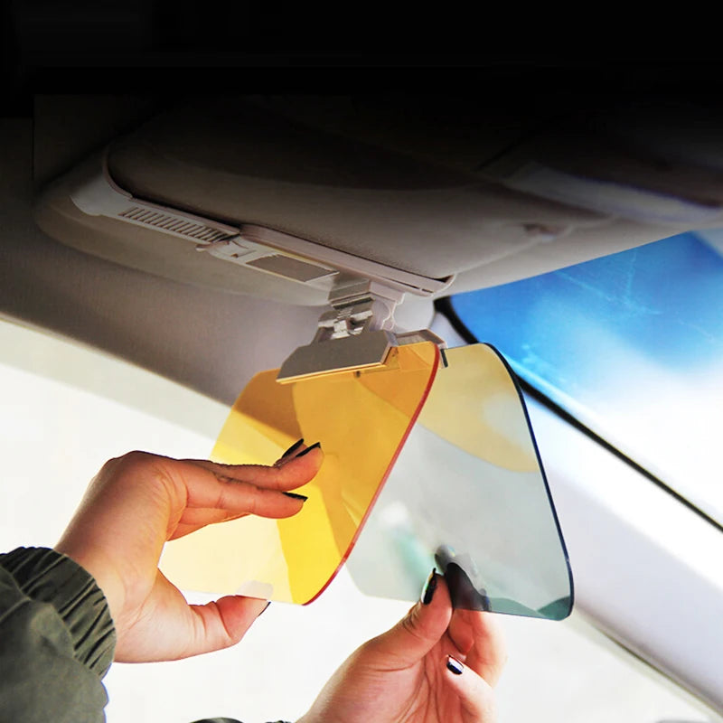 🕶️ ClearDrive™ HD Vision Visor — Day & Night Anti-Glare Shield for Safer Driving ☀️🌙