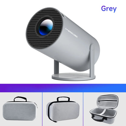 VistaBeam 360 — 4K Smart Projector with Android 11, Wi-Fi 6, Bluetooth 5.0 & 180° Pivot | 260 ANSI HD Home-Cinema