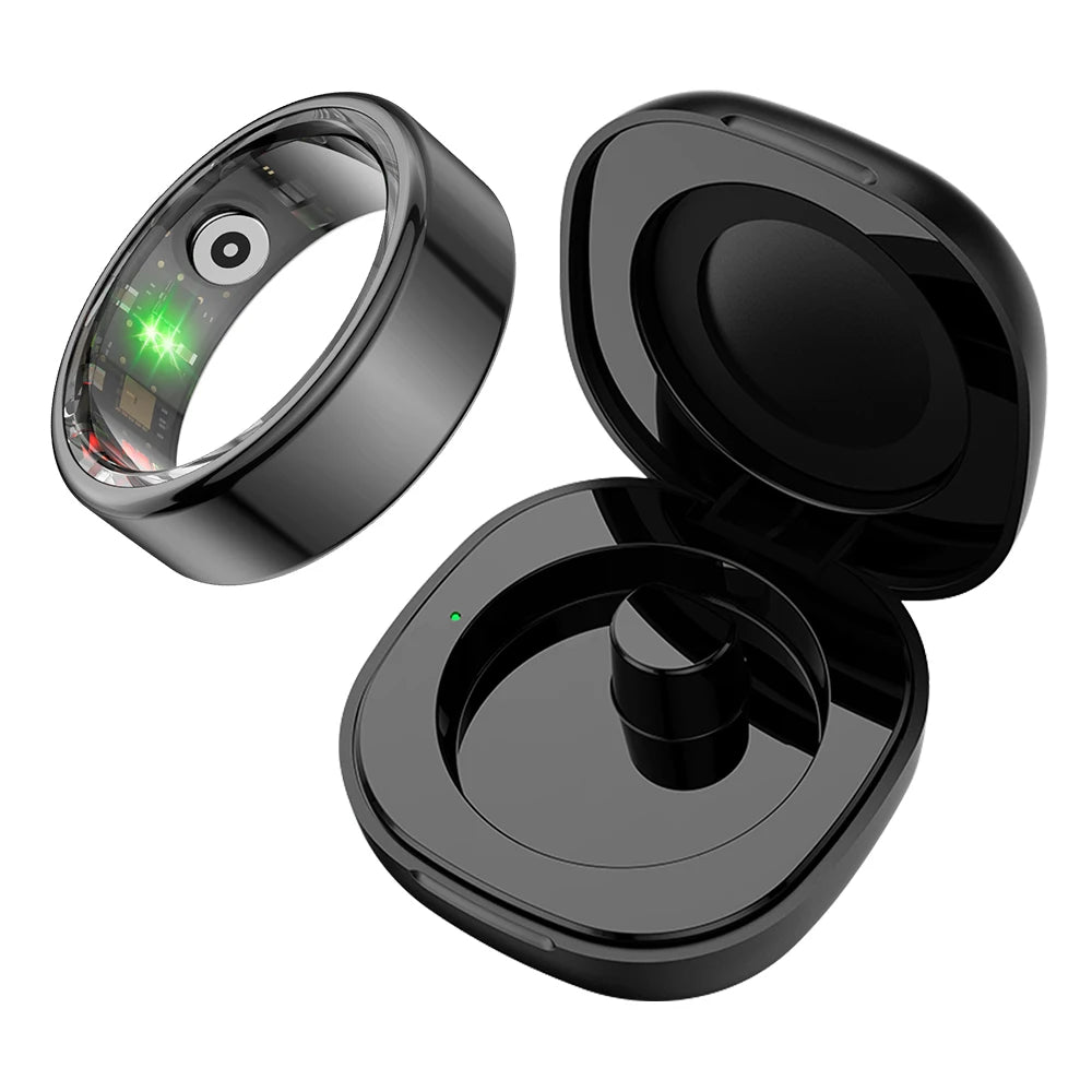 💍 VitalPulse™ Smart Ring with Charging Case | Ultra-Compact Health & Fitness Tracker for Everyday Wear ⌛🔥