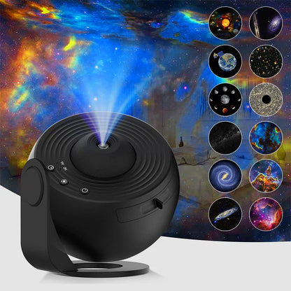 🌌 CosmoVision™ HD Galaxy Projector — Explore 12 Galactic Worlds From Your Bedroom 🪐✨