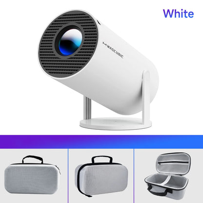 VistaBeam 360 — 4K Smart Projector with Android 11, Wi-Fi 6, Bluetooth 5.0 & 180° Pivot | 260 ANSI HD Home-Cinema