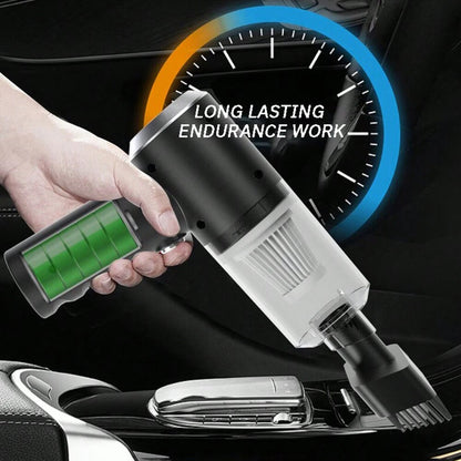 🌀 SwiftClean™ Mini 3-in-1 Vacuum | Compact Power for Home & Car 🚗🏠