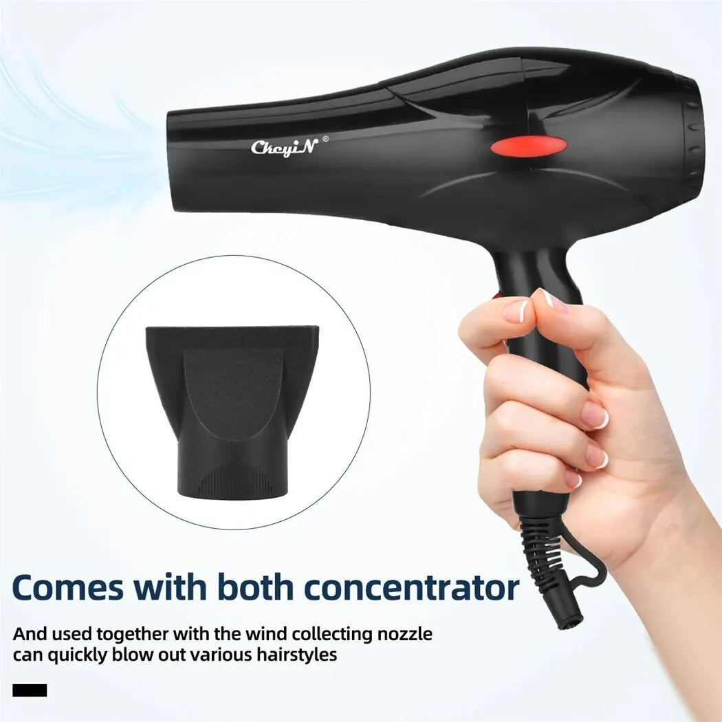 💨 LuxeAir™ Ionic Hair Dryer | Pro-Grade Fast-Dry Technology with Diffuser & Styling Tools