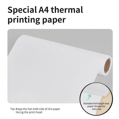 🖨️ SwiftPrint™ A4 Thermal Printer – Inkless, Portable, Wireless Productivity On-The-Go 📲📝