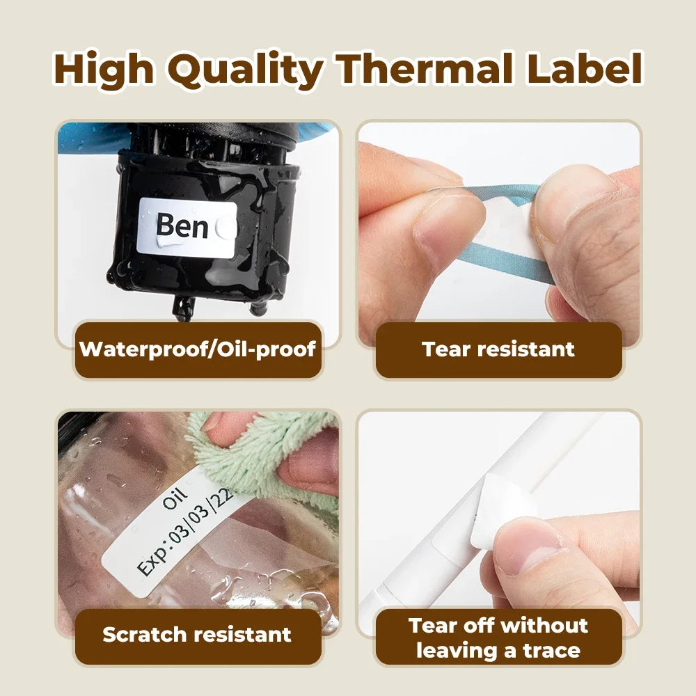 ✨LabelEase™ Smart Pocket Printer | Portable Bluetooth Label Maker for Home, Office & On-the-Go Organization 🏷️📱