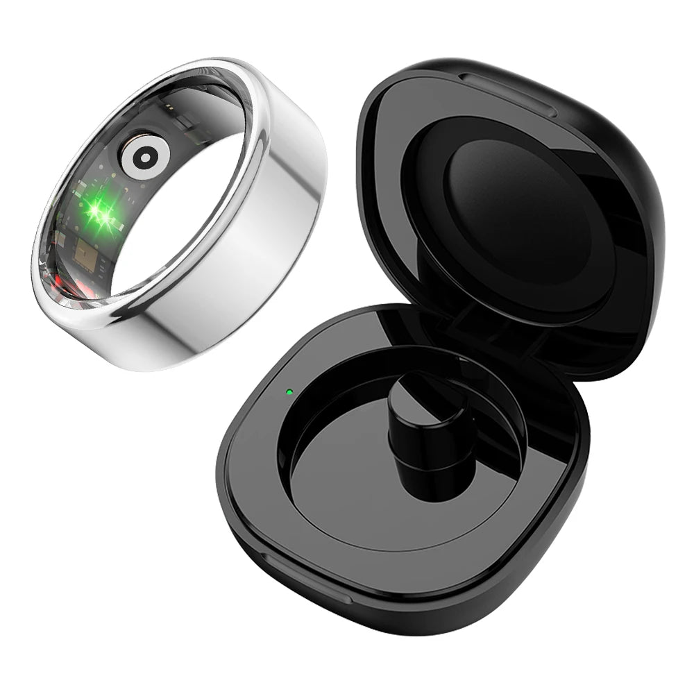 💍 VitalPulse™ Smart Ring with Charging Case | Ultra-Compact Health & Fitness Tracker for Everyday Wear ⌛🔥