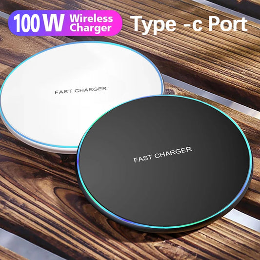 ⚡️ PowerGlide™ Ultra Slim Wireless Charging Pad | Up to 100W Fast Charge | Universal Compatibility 🔋📱