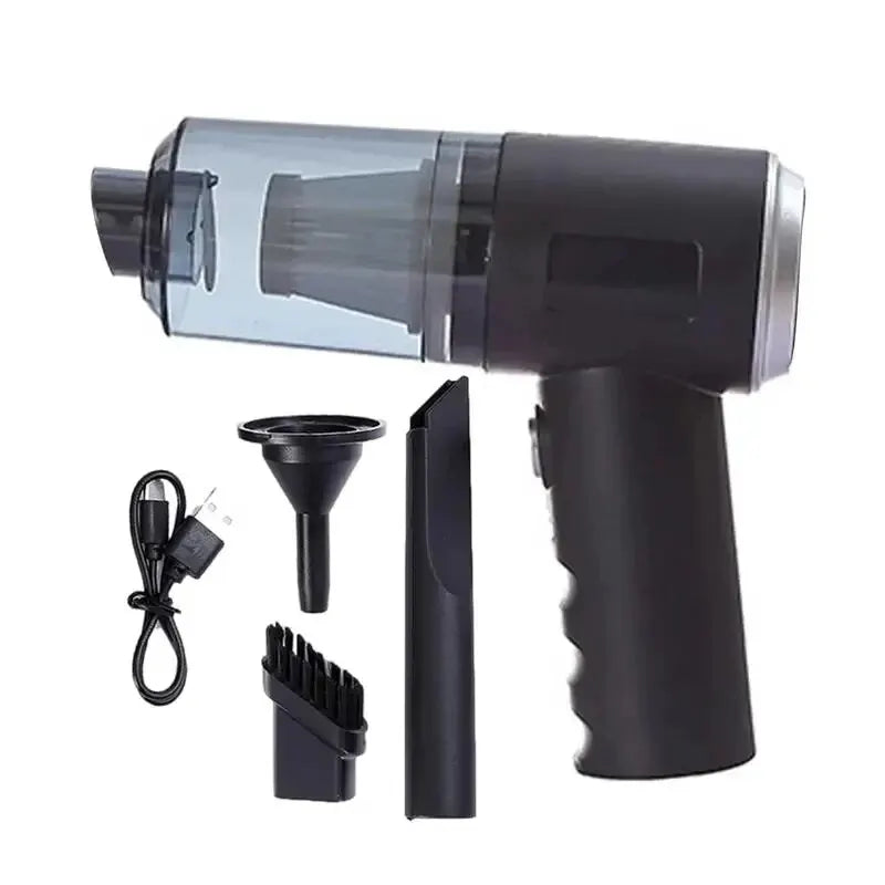 🌀 SwiftClean™ Mini 3-in-1 Vacuum | Compact Power for Home & Car 🚗🏠
