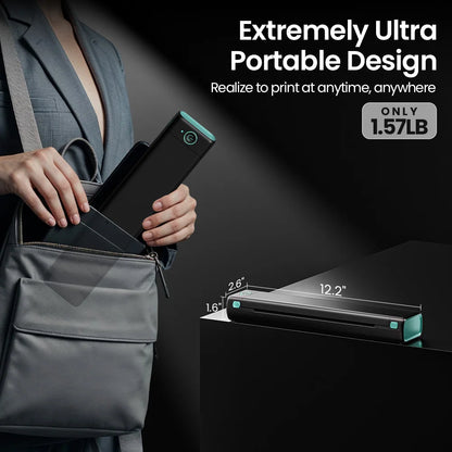 🖋️ InkFree™ M08F Pro – Wireless Tattoo Stencil Printer for Artists On-the-Go 🎨📱