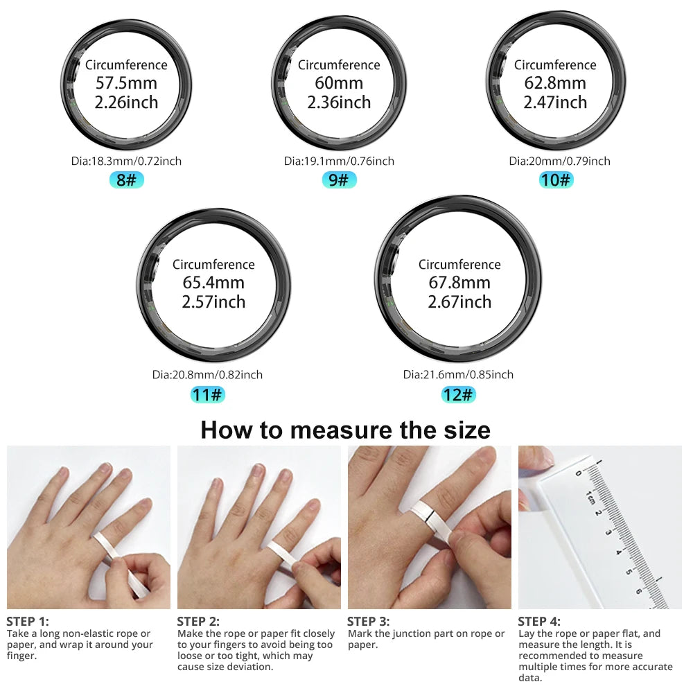 💍 VitalPulse™ Smart Ring with Charging Case | Ultra-Compact Health & Fitness Tracker for Everyday Wear ⌛🔥